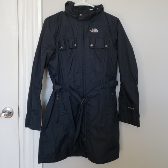 north face trench coat